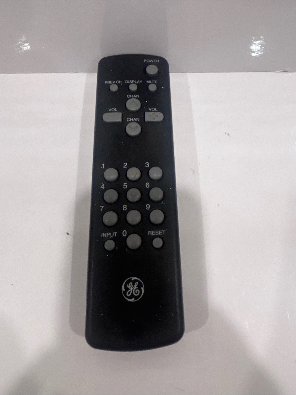 Vintage GE TV Remote Control GR764C1 OEM Black